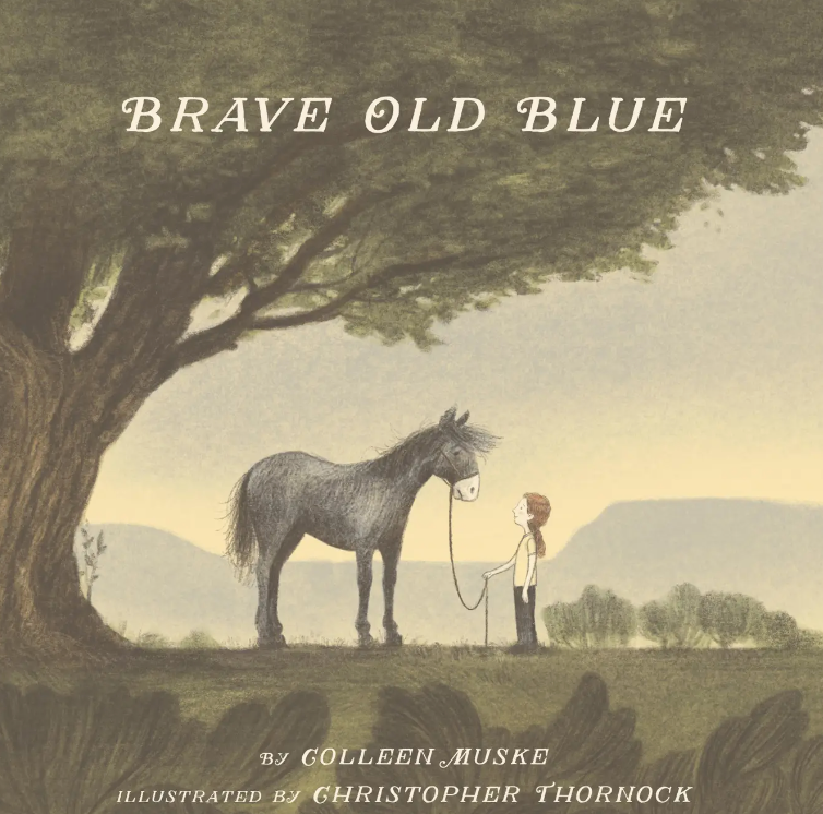 Brave Old Blue Picture Book