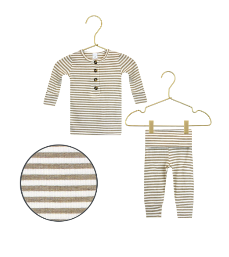 Indy Ribbed Top + Bottoms