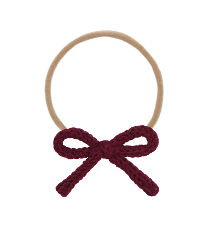 Crochet Bow Headband