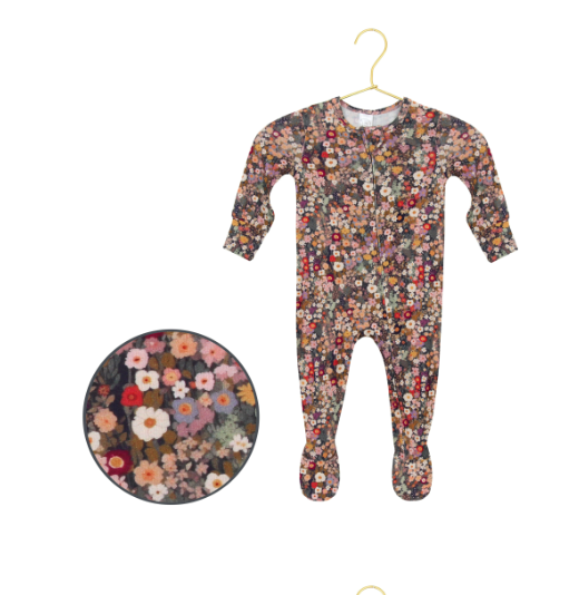 Gracie Zipper Footies