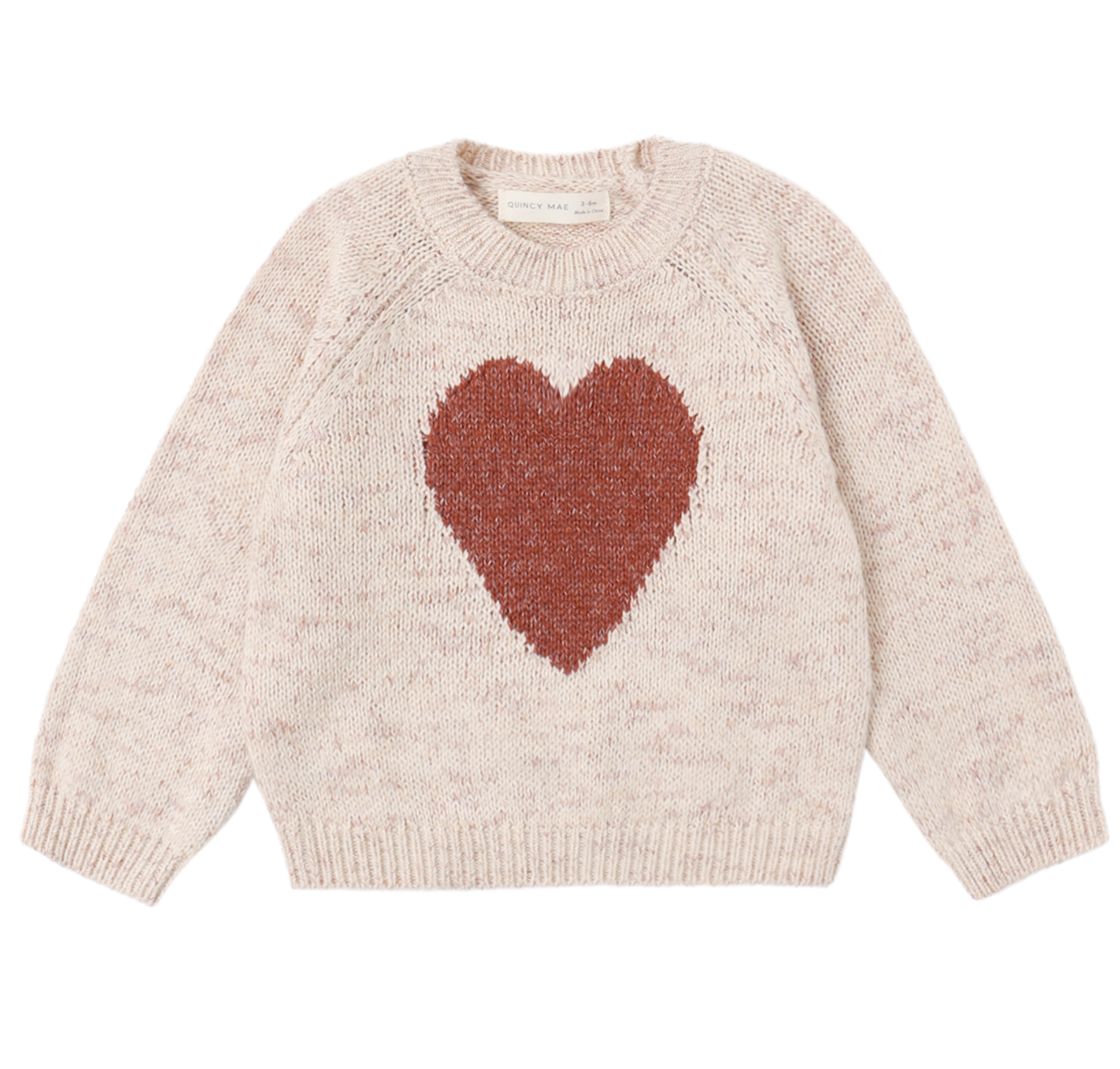 KNIT SWEATER RED HEART