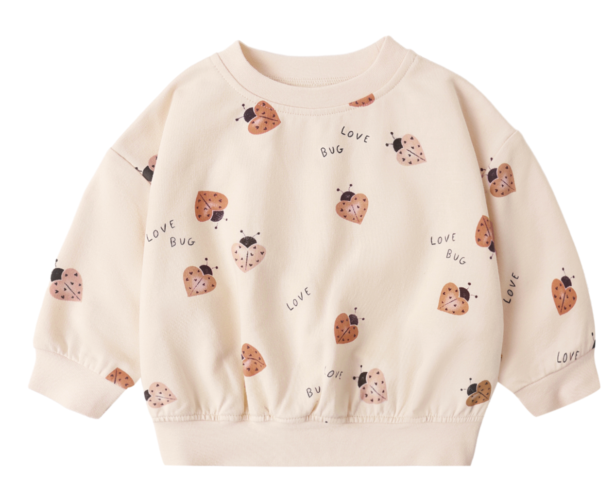 RELAXED SWEATSHIRT LOVE BUG