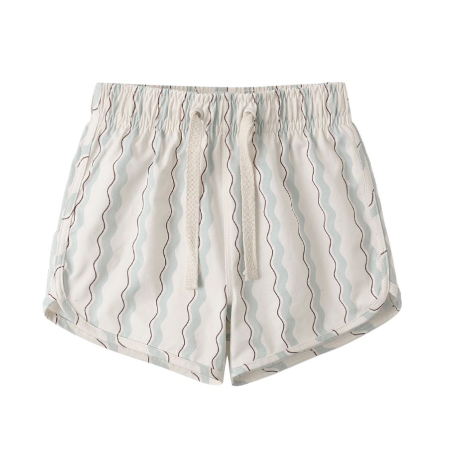 SWIM TRUNK WAVE STRIPE