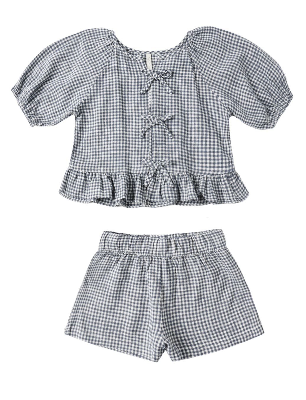 JUNIPER SET MARINE GINGHAM