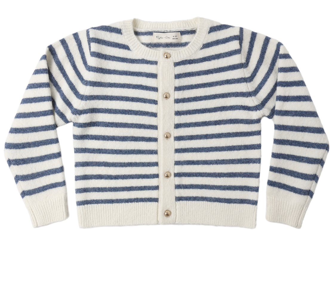 CLASSIC CARDIGAN MARITIME STRIPE