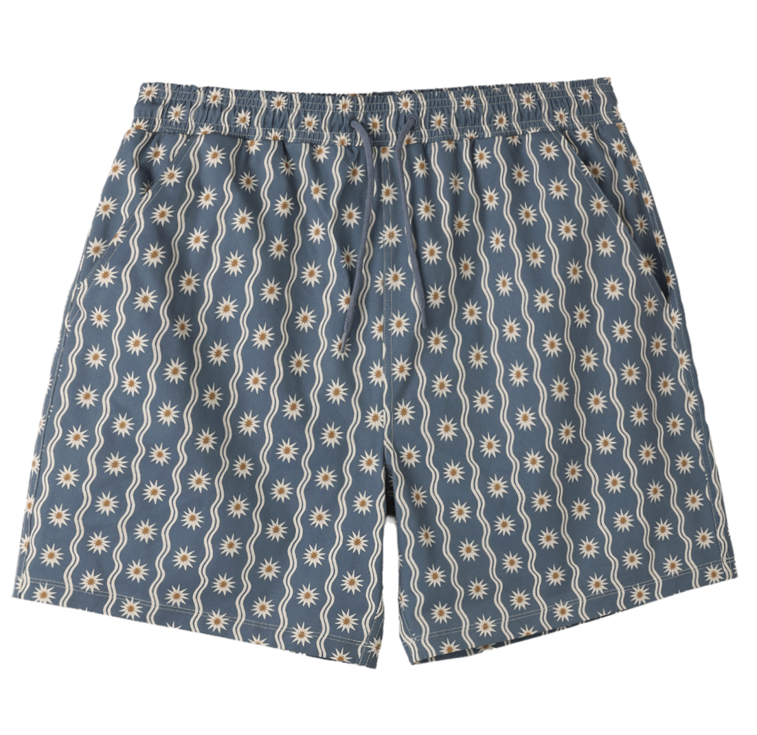 MEN'S BASIC BOARDSHORT SUN WAVE