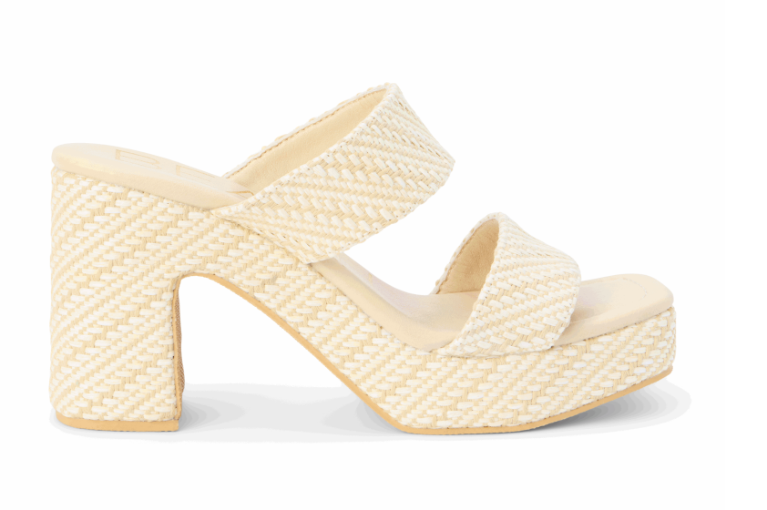 GEM HEELED SANDAL