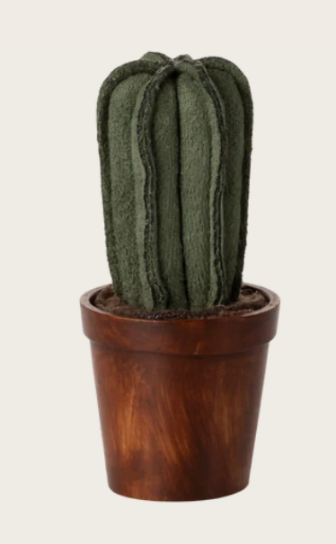 Flower pot with cactus, Miniature