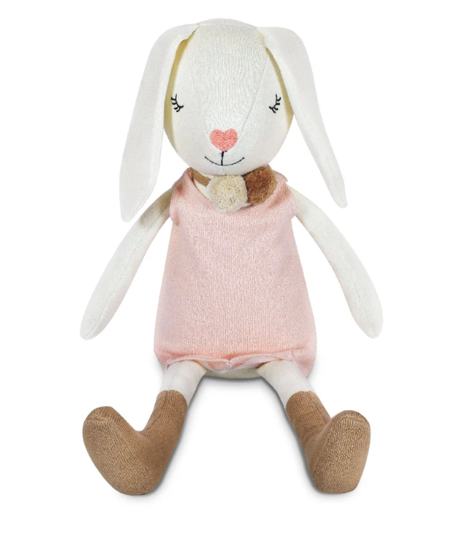 Organic Knit Bunny Pal- Charlotte Bunny