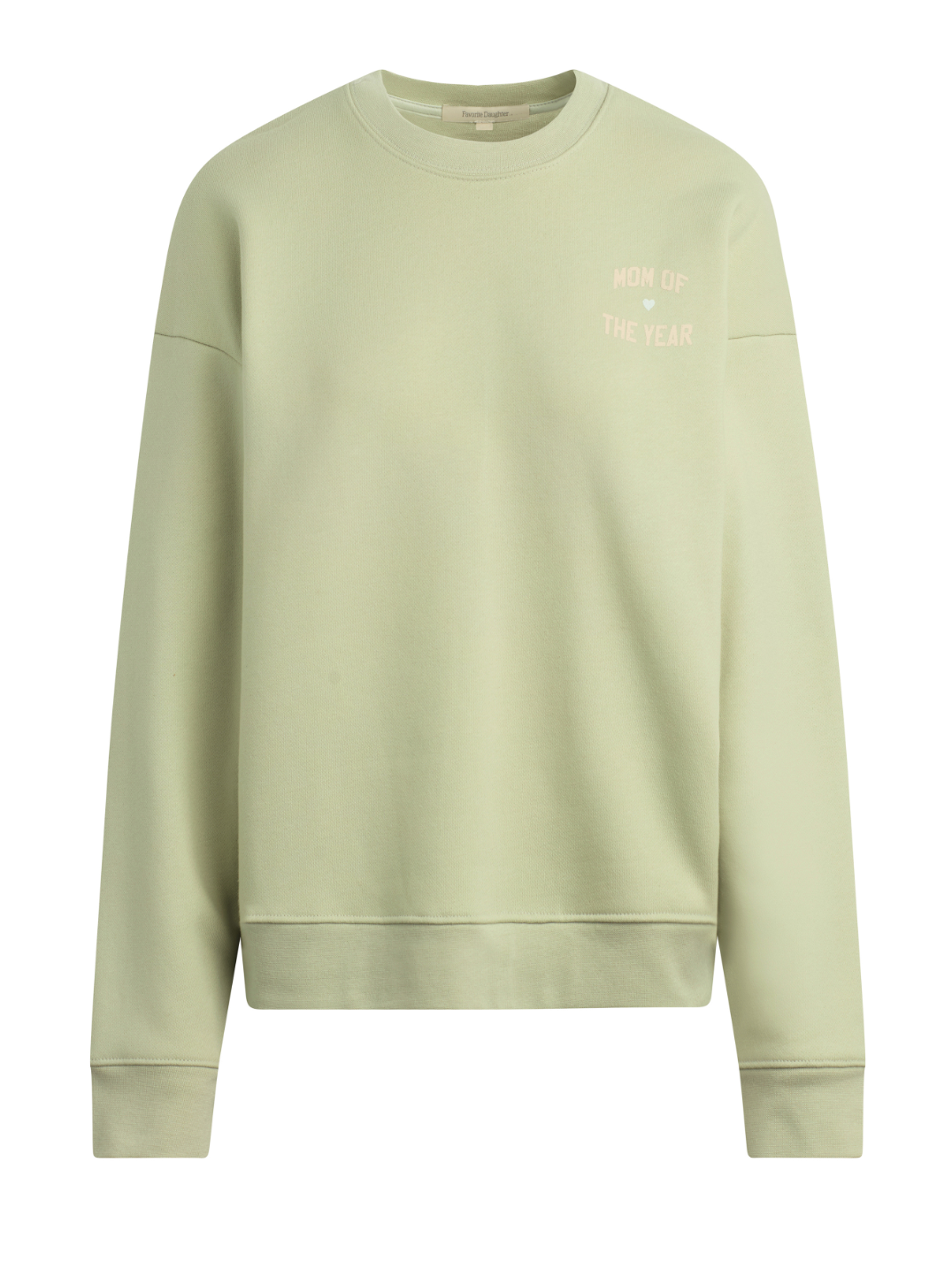 Mom Of The Year Chest Logo Sweatshirt
