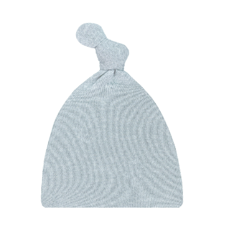 Miller Plush Knit Top Knot Hat