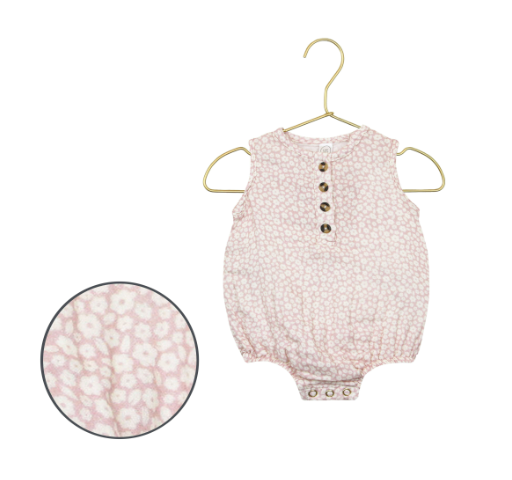 Cloud Muslin™ Bubble Romper - Flora