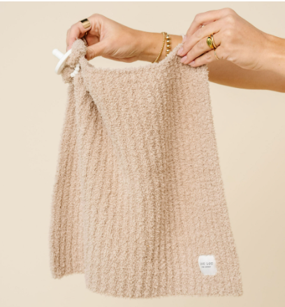 Chenille Blanket - Oatmeal - Mini/Lovey