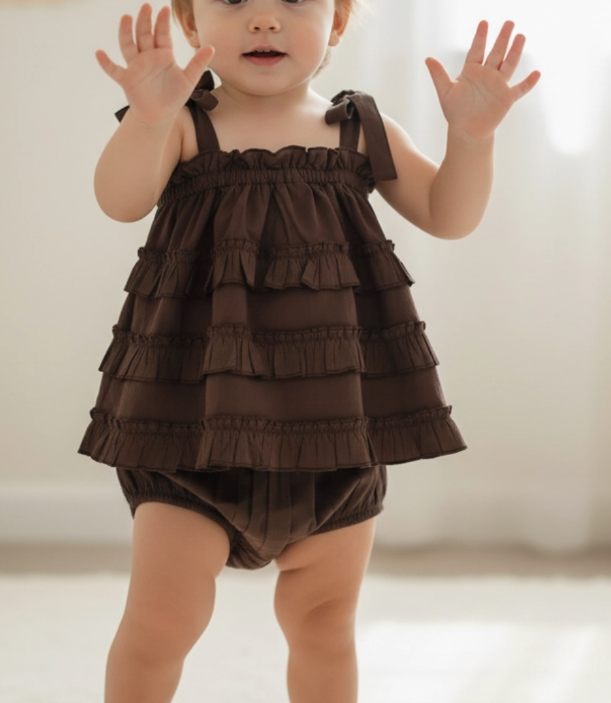 Nia Ruffle Tiered Dress