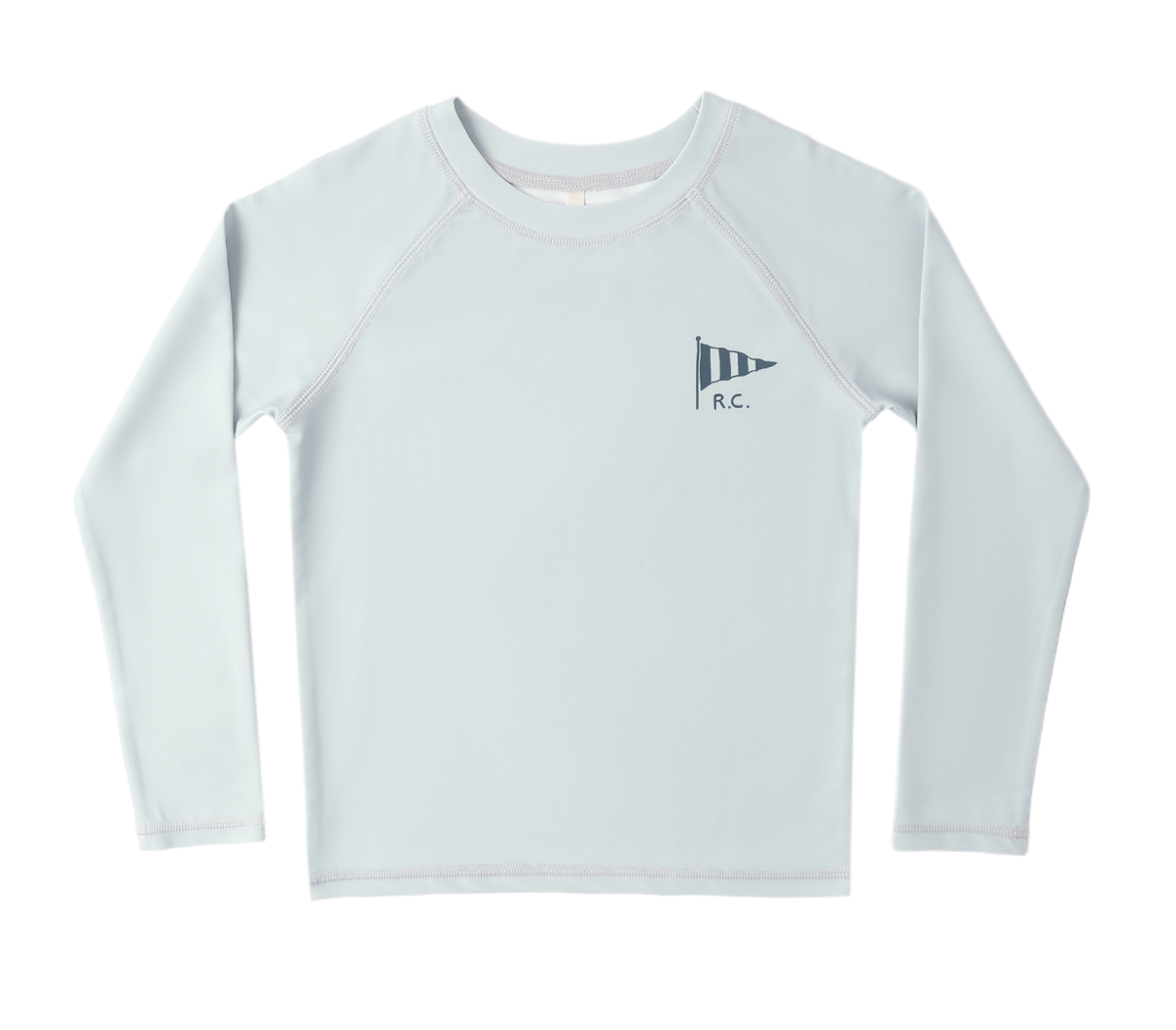 LONG SLEEVE RASHGUARD LIGHT BLUE