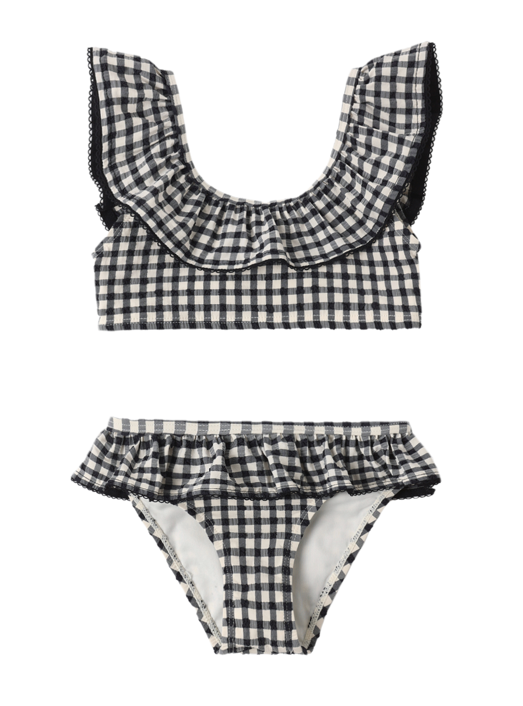 MARGOT BIKINI BLACK GINGHAM