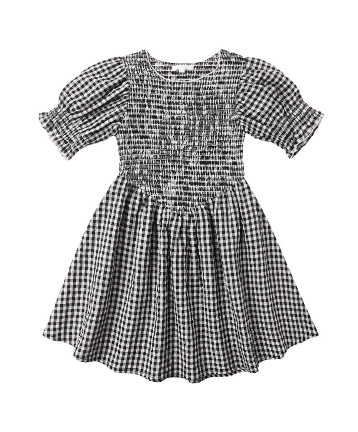 LOUISE DRESS BLACK CHECK