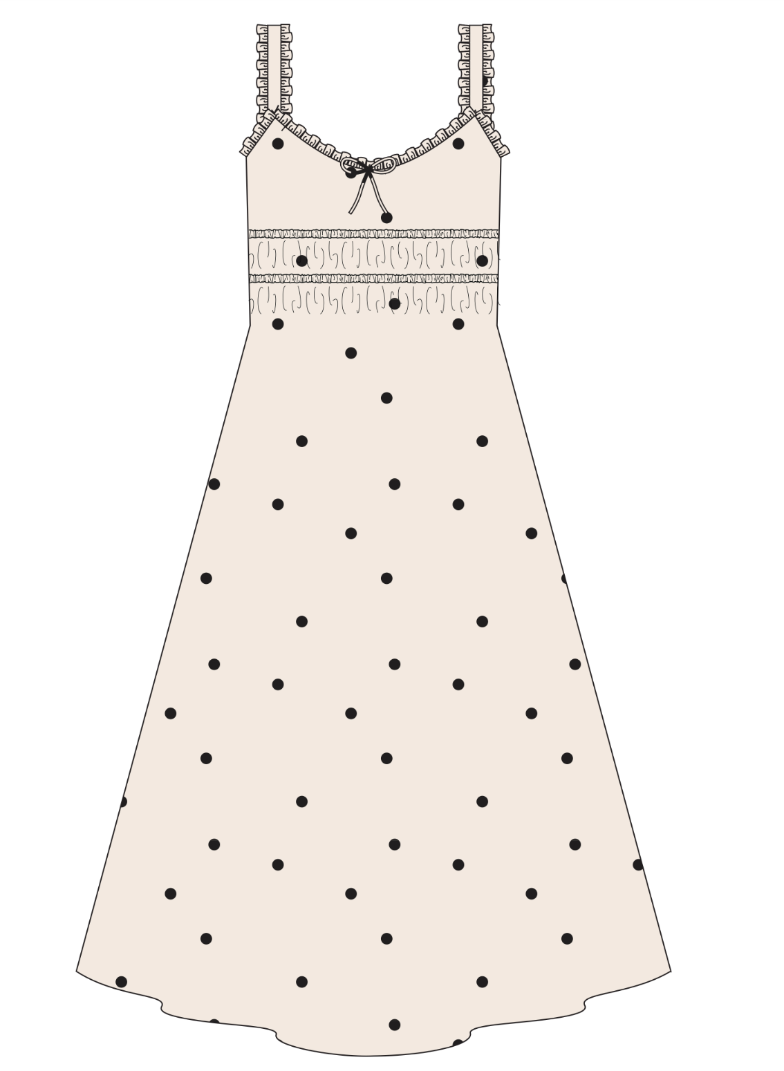 WOMEN'S JANE DRESS POLKA DOT