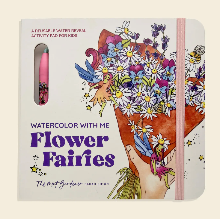 Watercolor with Me: Flower Fairies: A Water Reveal Book