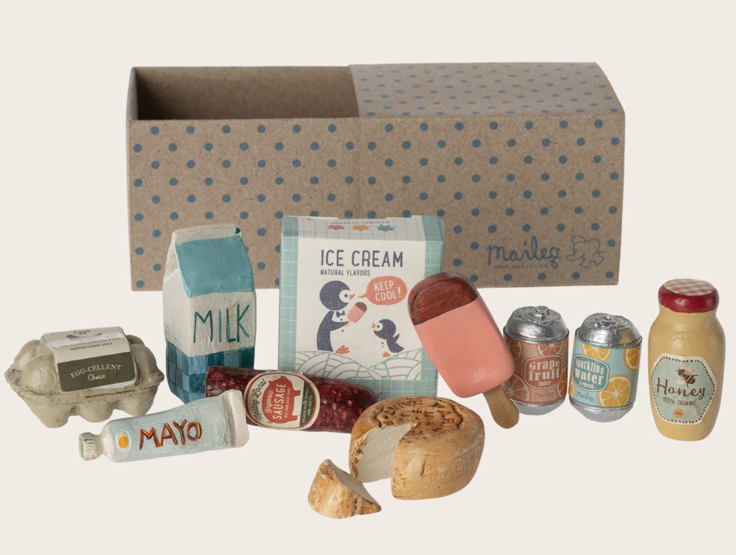 Maileg Miniature Grocery Box