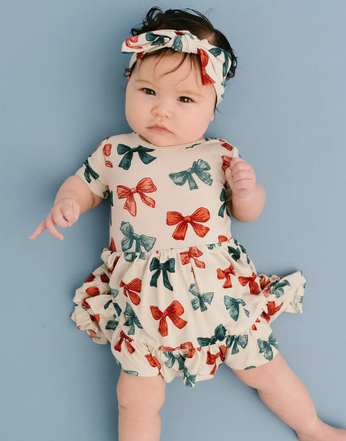 Patriotic Bows Bamboo Dress