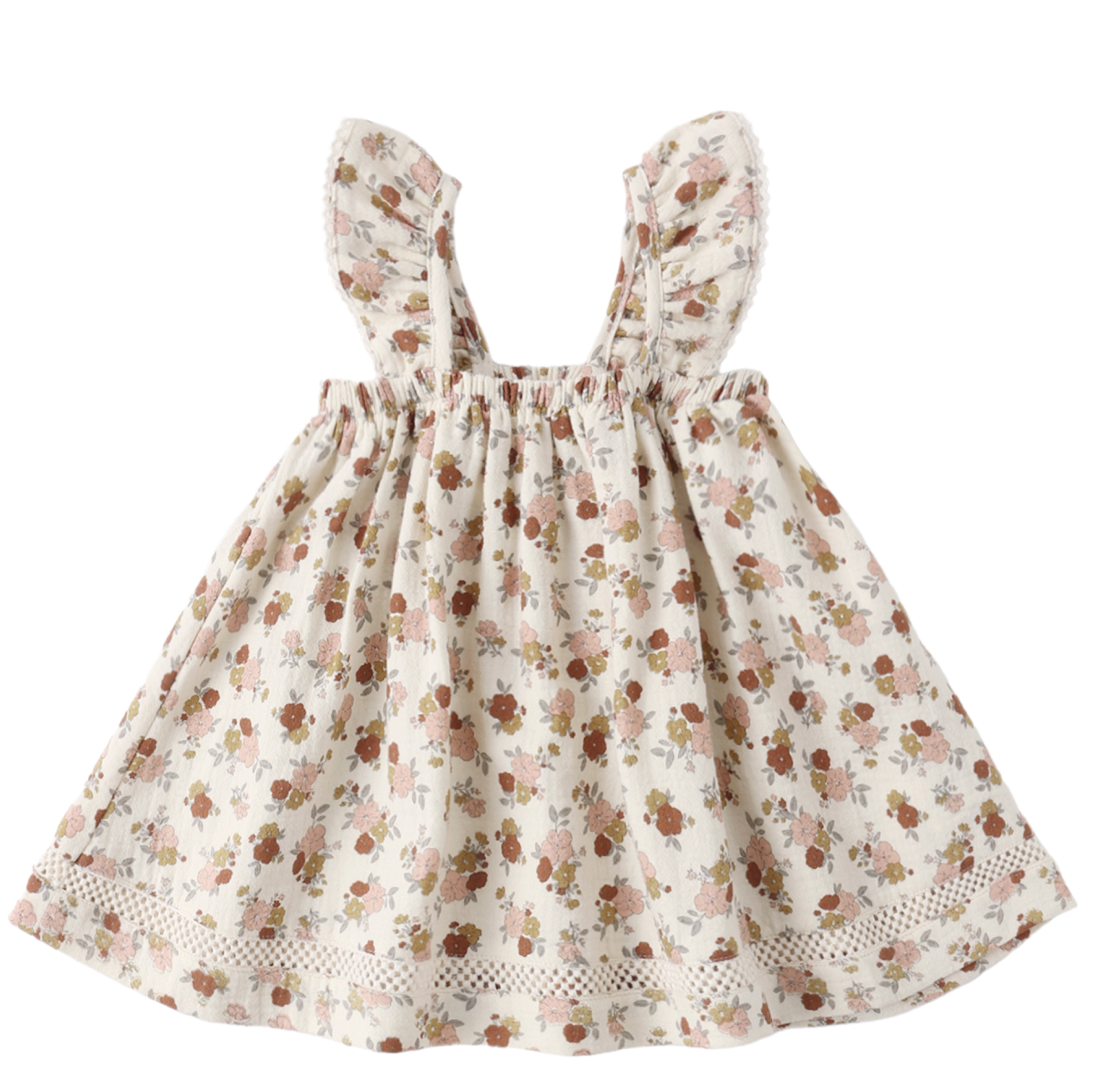 RUFFLE TANK DRESS BLOOM
