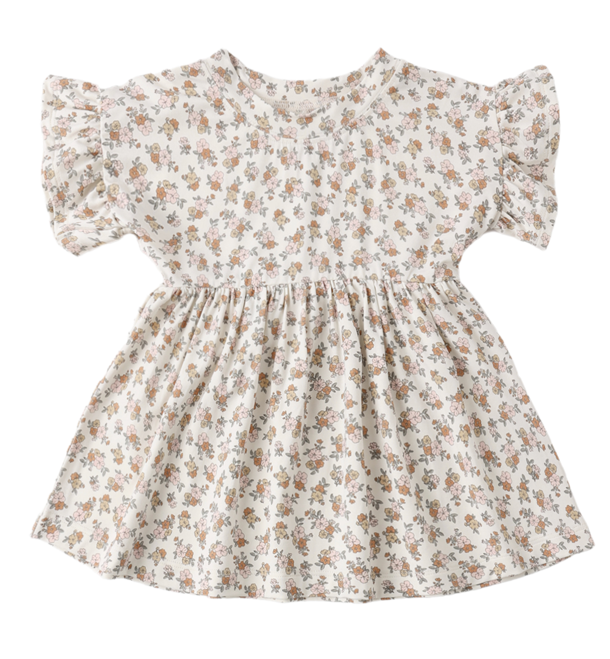 BAMBOO BABYDOLL DRESS WILDFLOWER