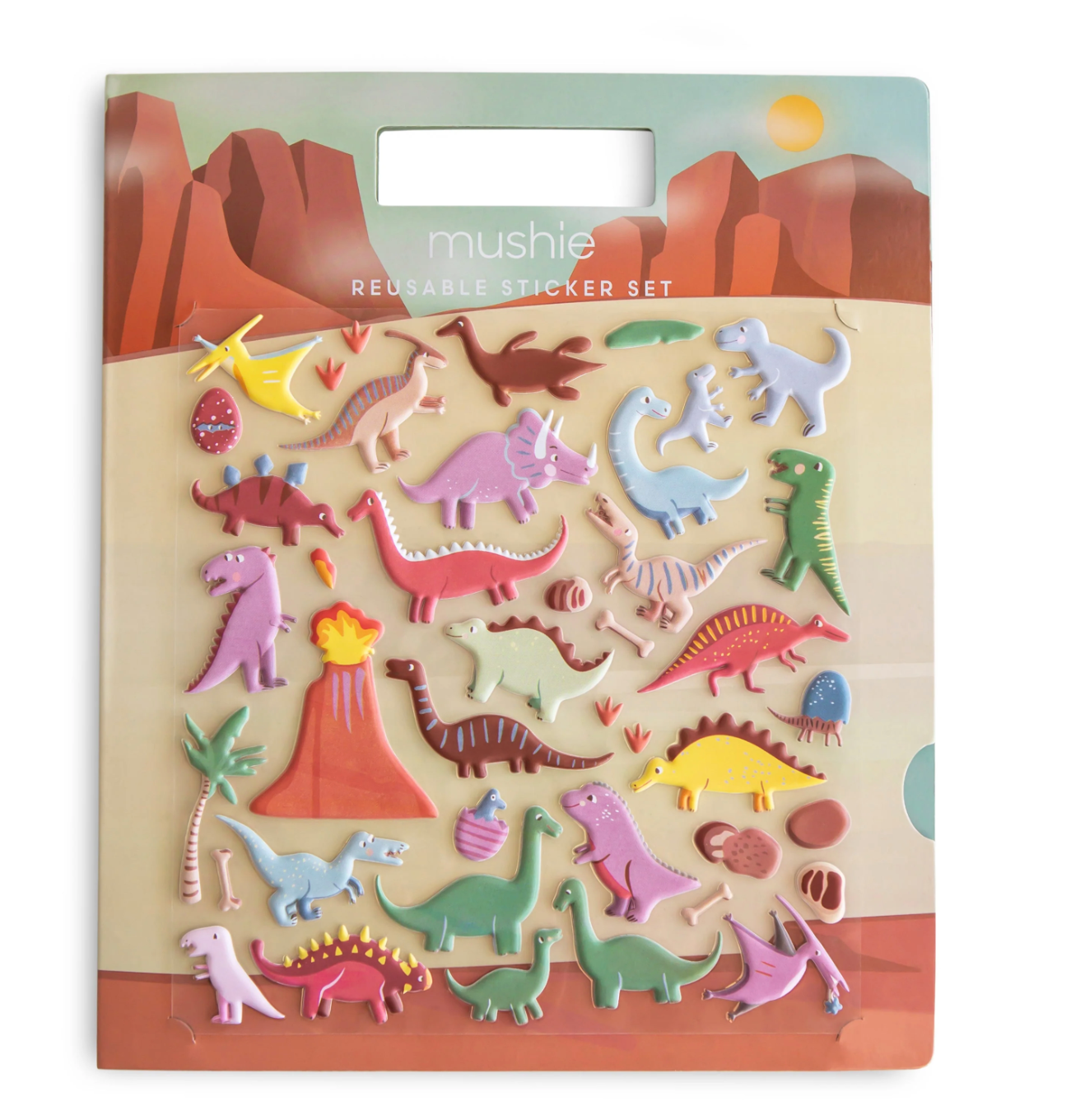 Reusable Sticker Set (Dino)
