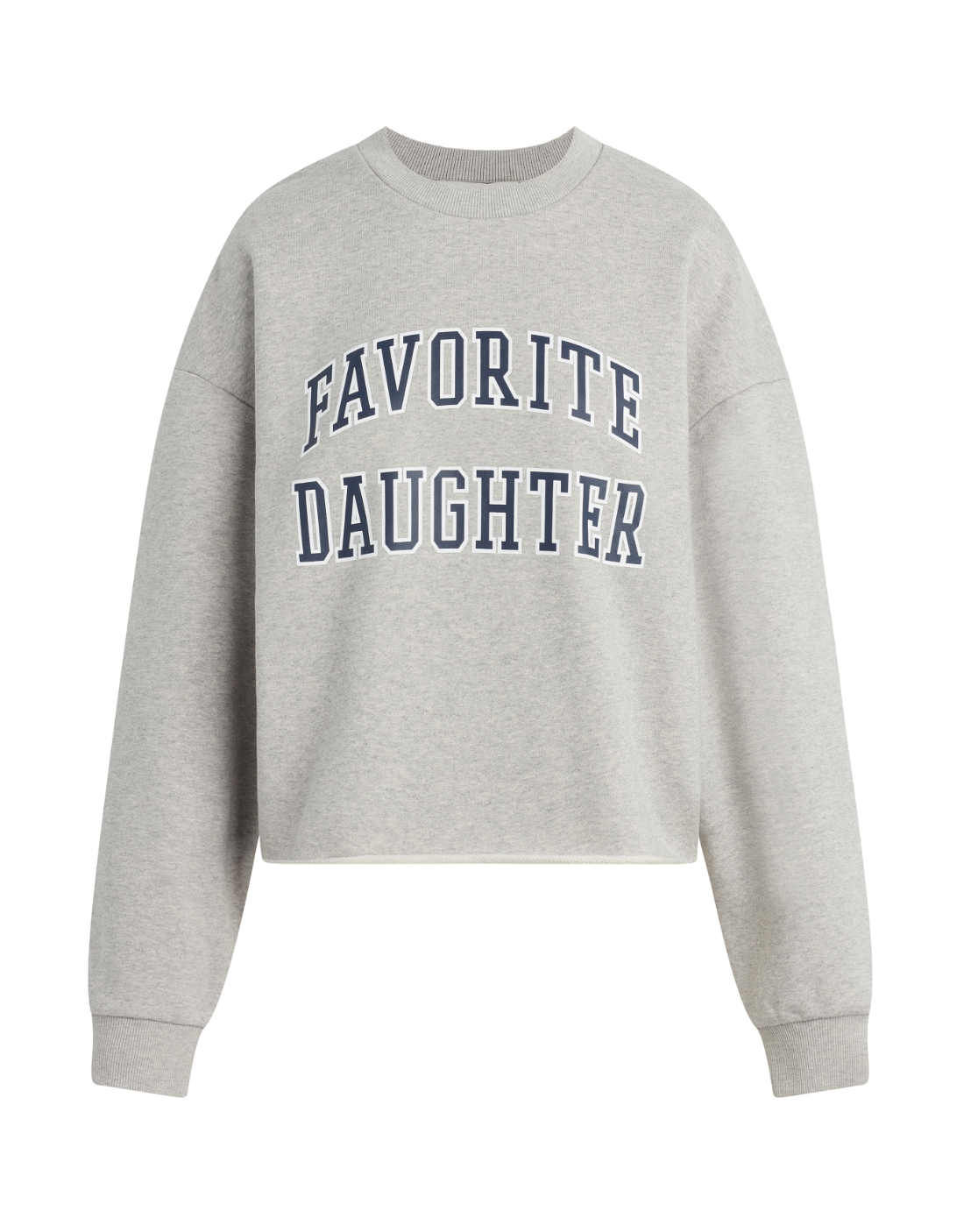The Cropped Collegiate Sweatshirt