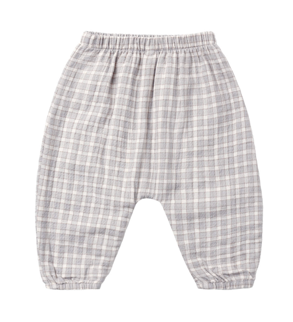 WOVEN PANT BLUE GINGHAM