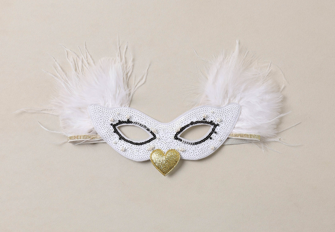SWAN MASK IVORY