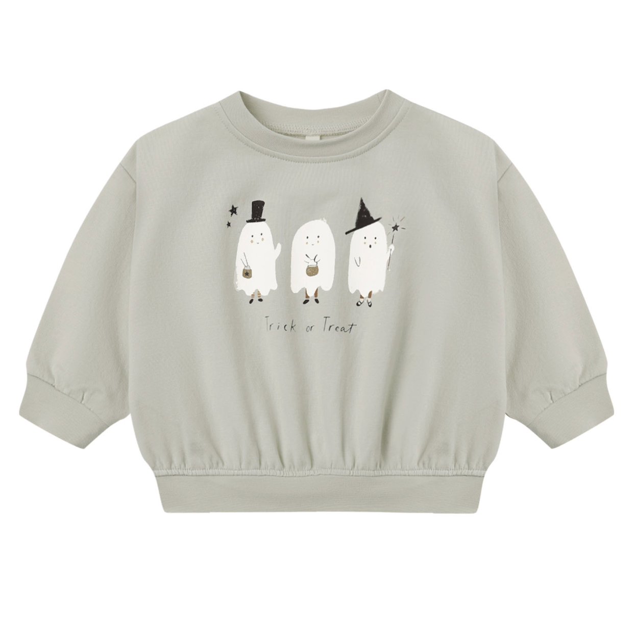 RELAXED FLEECE SWEATSHIRT TRICK OR TREAT