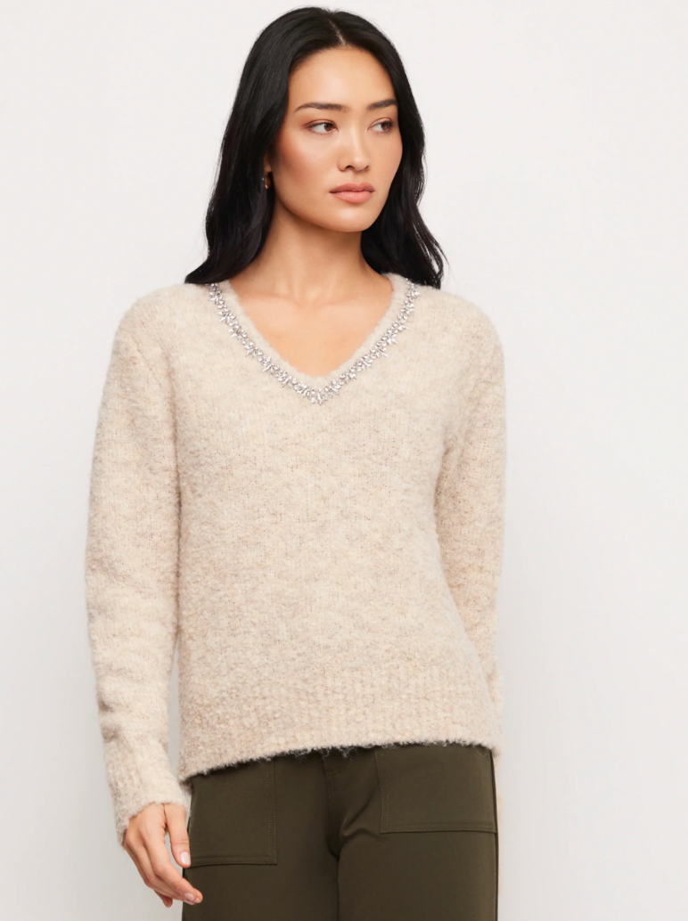 EMBELLISHED SWEATER
