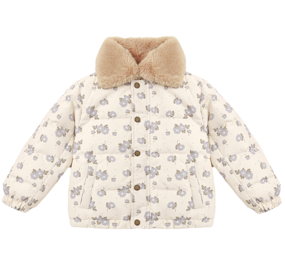 IDYLLWILD JACKET BLUE FLORAL