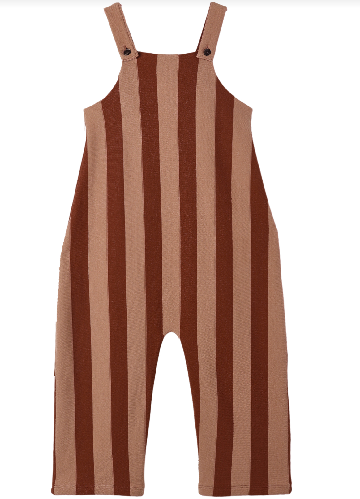 ASHER OVERALLS BRICK + CLAY STRIPE