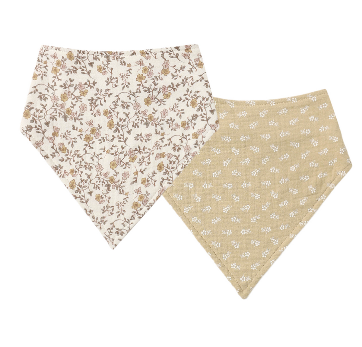 BANDANA SCARF, 2 PACK POSY, BUTTERSCOTCH FLORAL