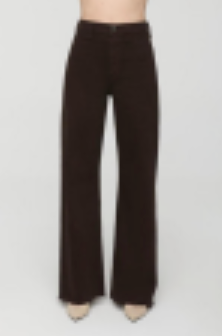 PENNY HIGH RISE WIDE LEG MOCHA