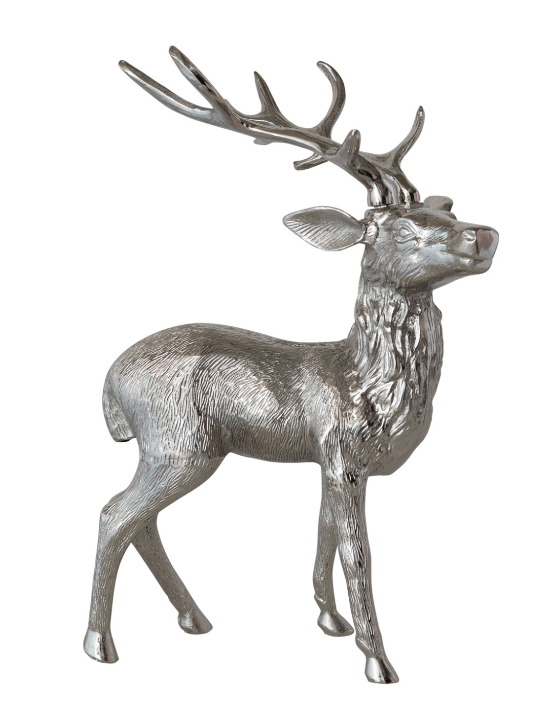 Cast Aluminum Deer with KD Antlers