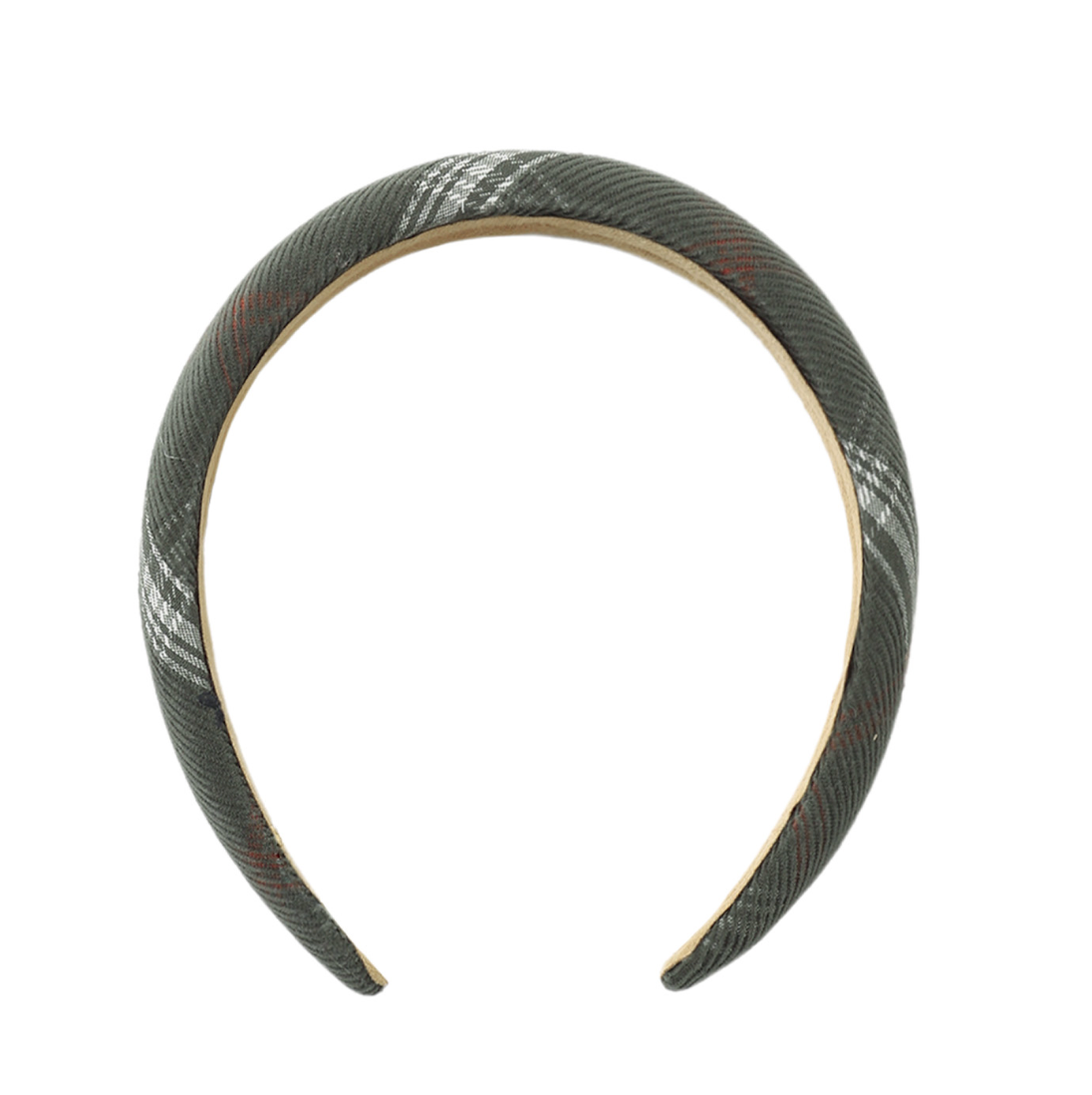 PADDED HEADBAND HOLIDAY PLAID