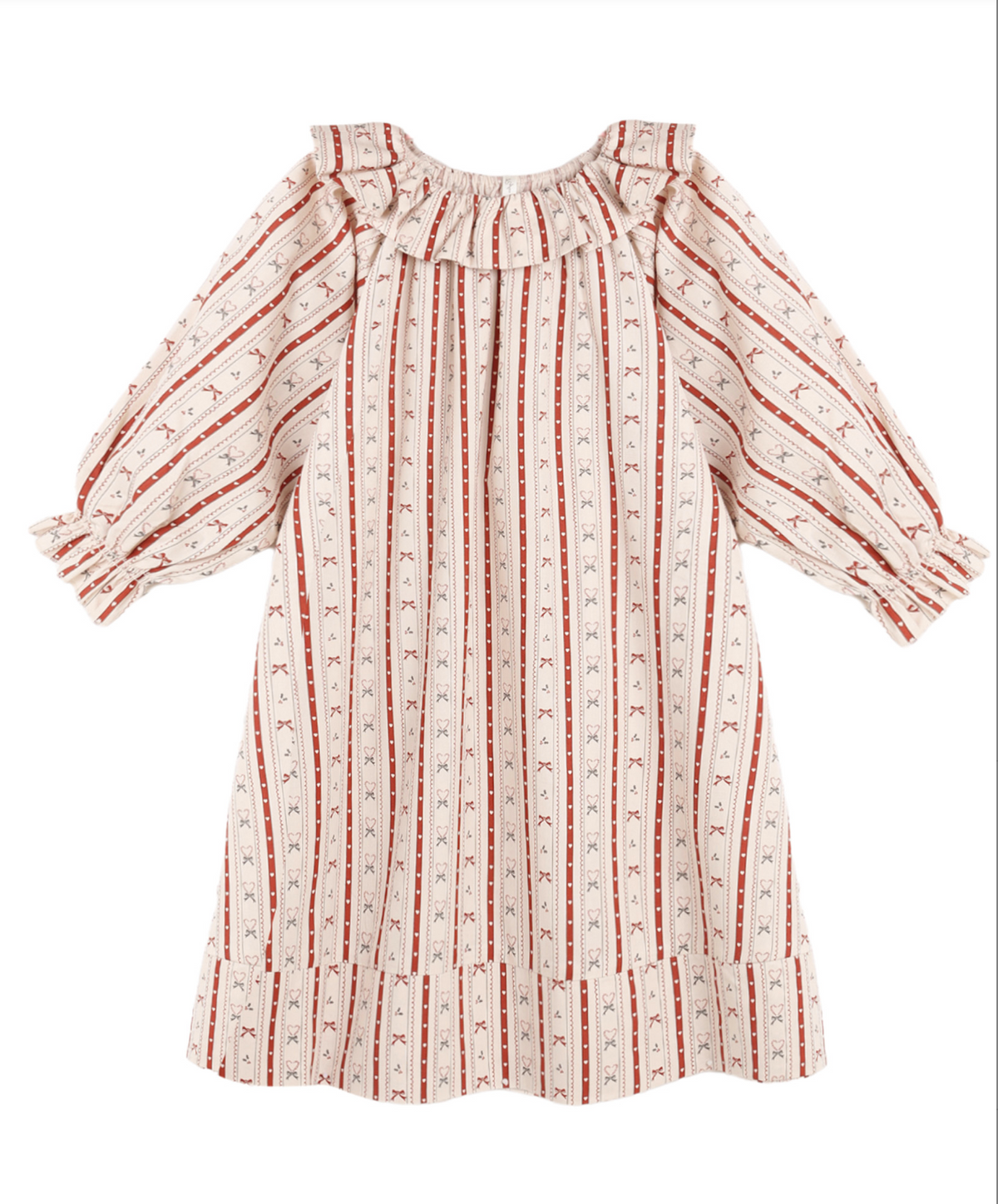 GIRL'S NIGHTGOWN CANDY CANE LANE