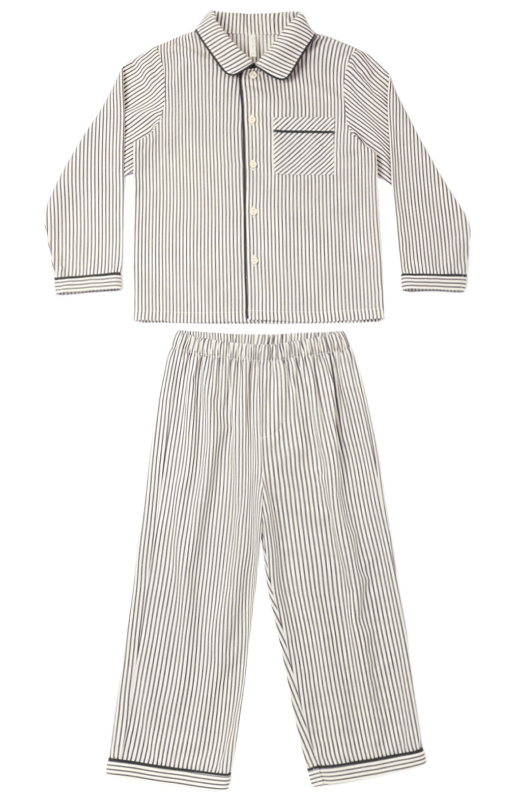 LONG SLEEVE PAJAMAS EVERGREEN STRIPE