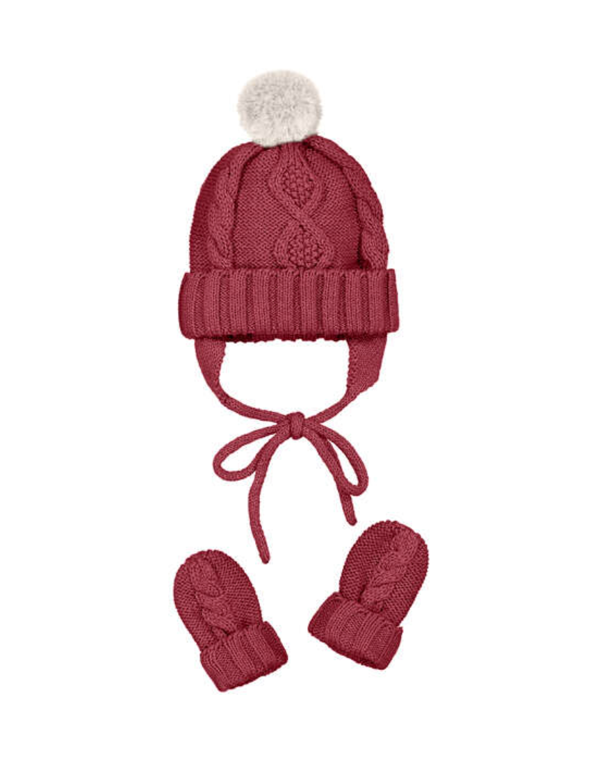 Mayoral Hat & Mitten Set