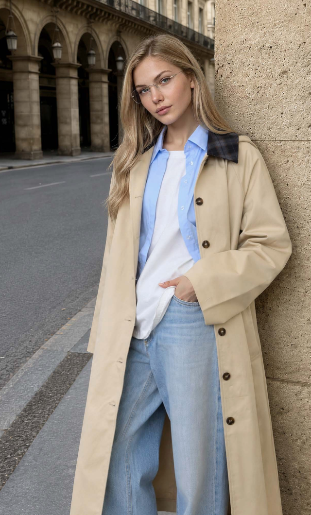 STREETS OF PARIS TRENCH