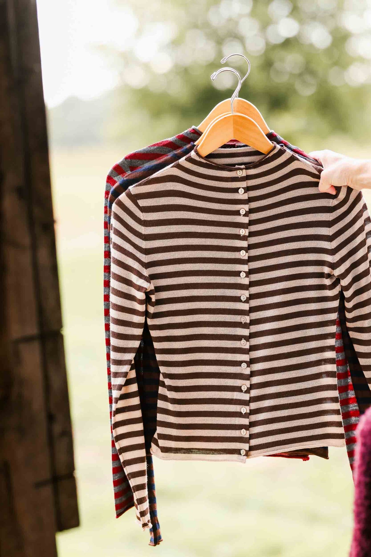 FALL FEST STRIPED LONG SLEEVE- FINAL SALE
