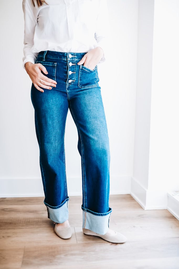 RISE TO ACTION CUFF JEAN