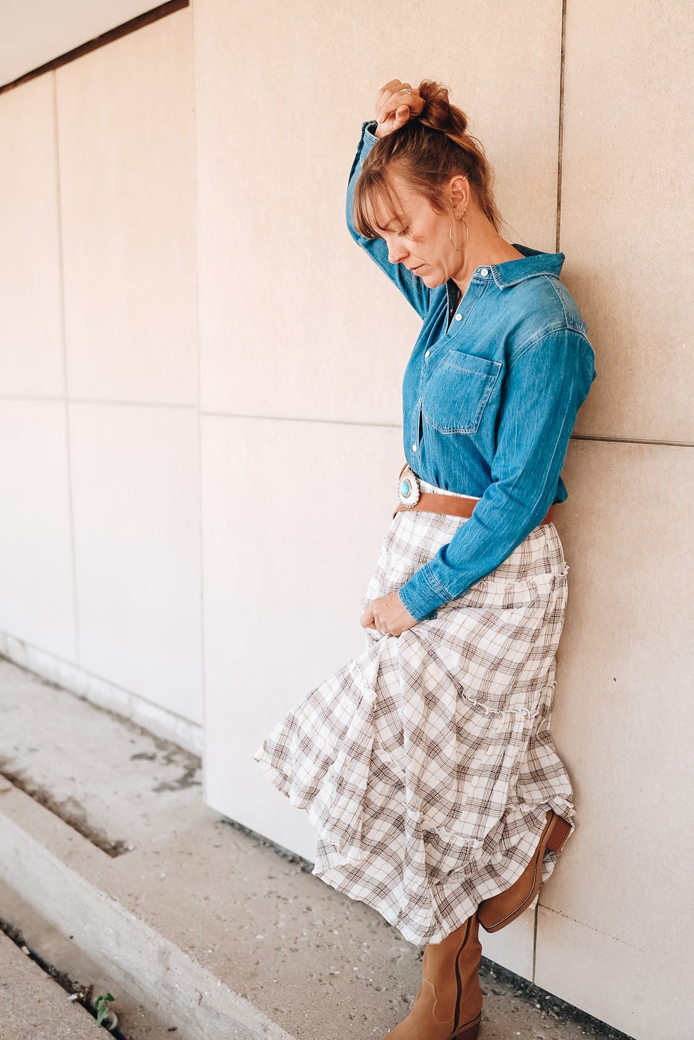JAIME AGENDA ESSENTIAL DENIM SHIRT