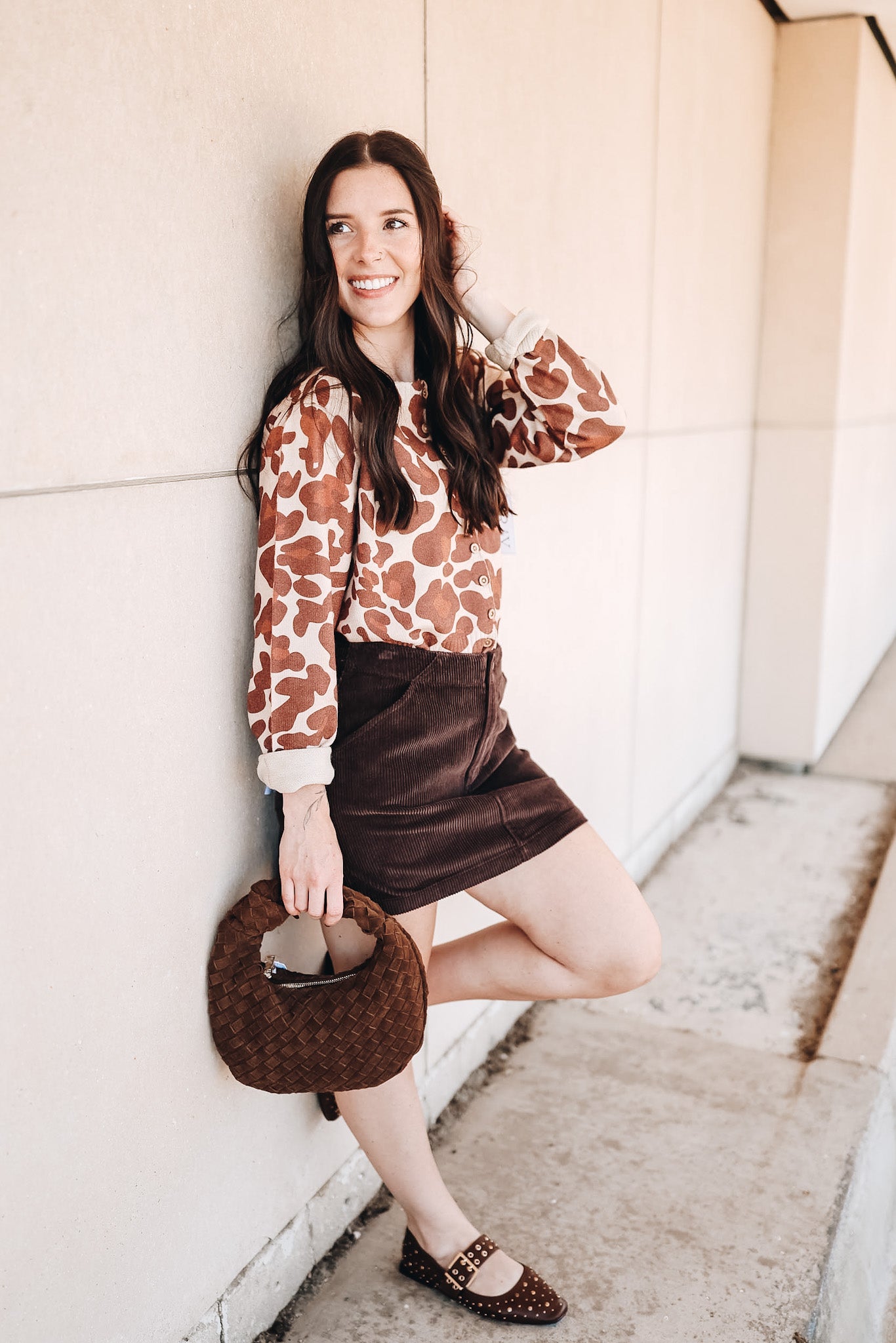 LENI LEOPARD CARDIGAN