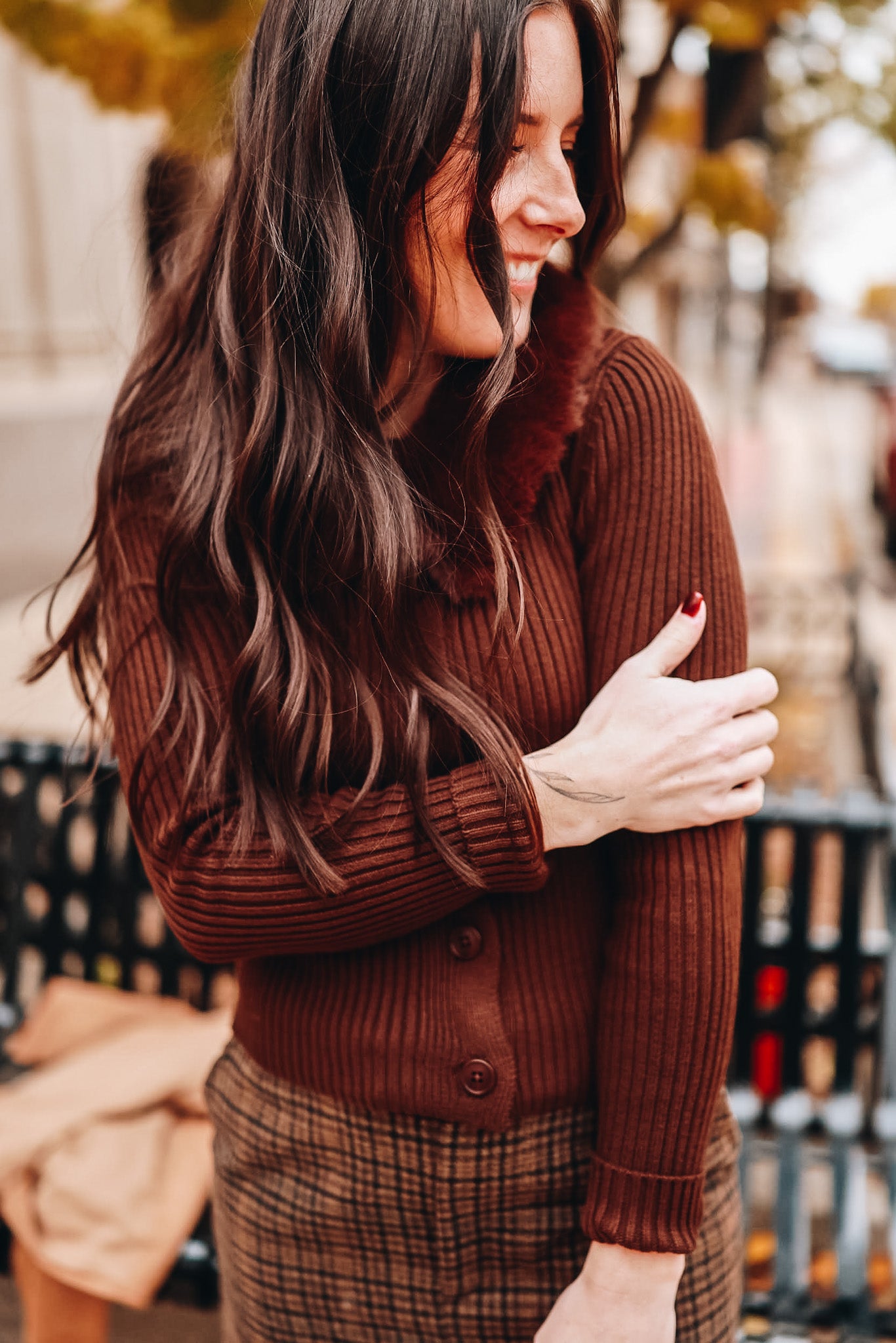 HIGHLANDS PLAID MINI SKIRT