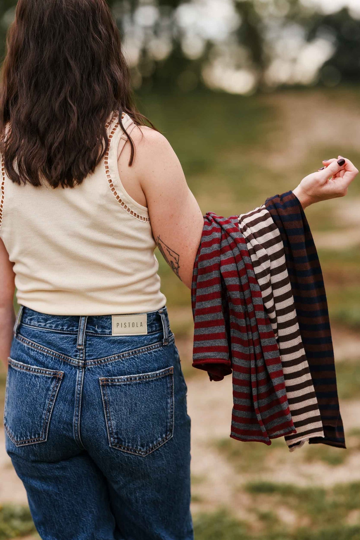 FALL FEST STRIPED LONG SLEEVE- FINAL SALE