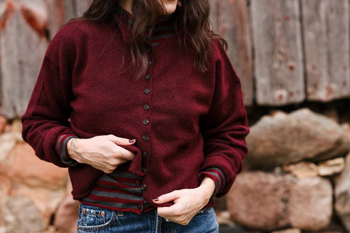 FALL FEST BUTTON DOWN CARDIGAN- FINAL SALE